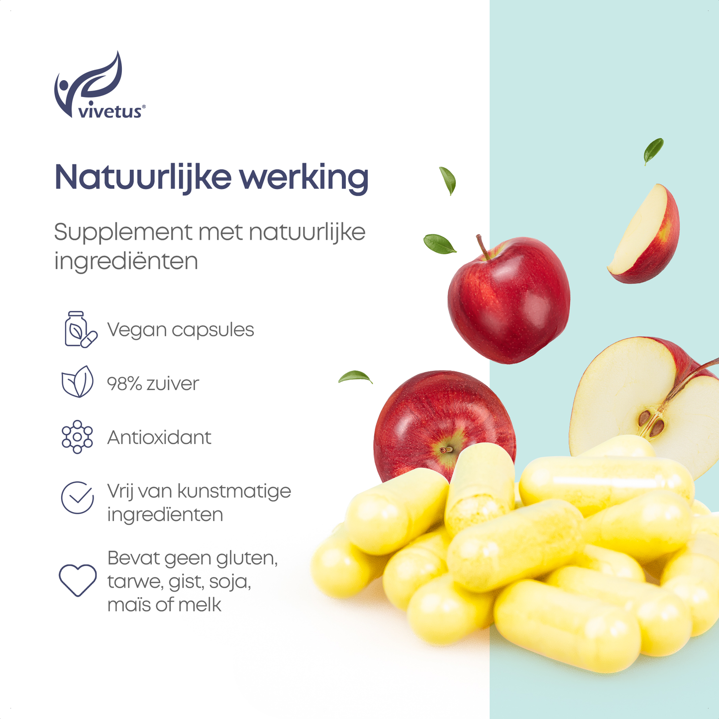 Vivetus® Quercetin - 60 capsules - 500mg